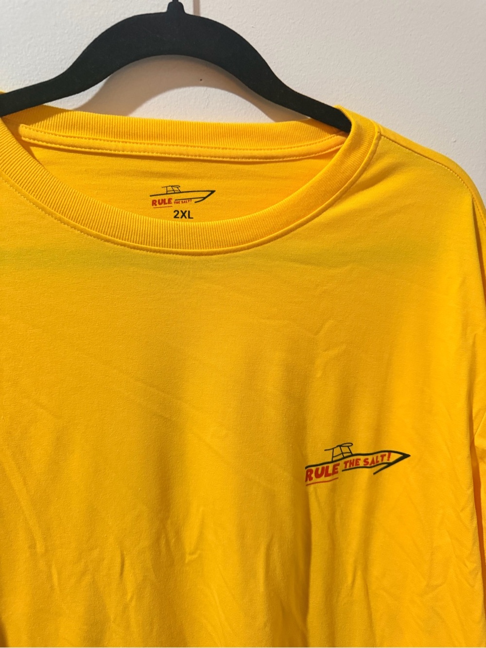 Men’s Yellow Graphic Short Sleeve Tee
